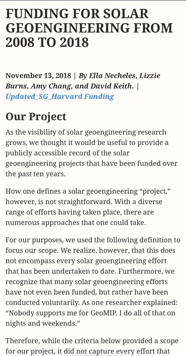 Lista de financiamento para Projetos Globais de Geoengenharia Solar.

Estão escondendo o sol...
...mas, por favor, continue dizendo que é apenas uma conspiração.