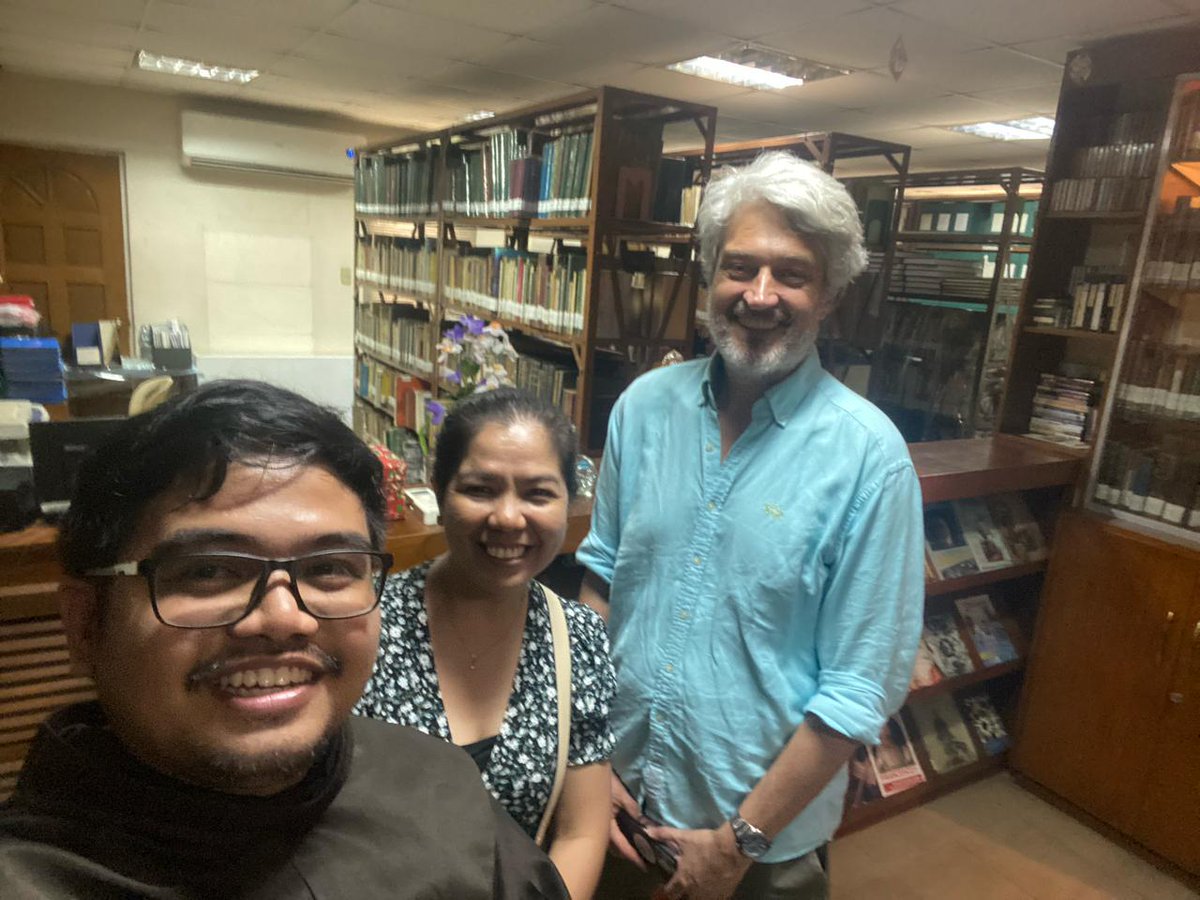 Today in Manila, Dr Brown &amp; Asor continued their visits. They met with franciscans to share about missionary museums.