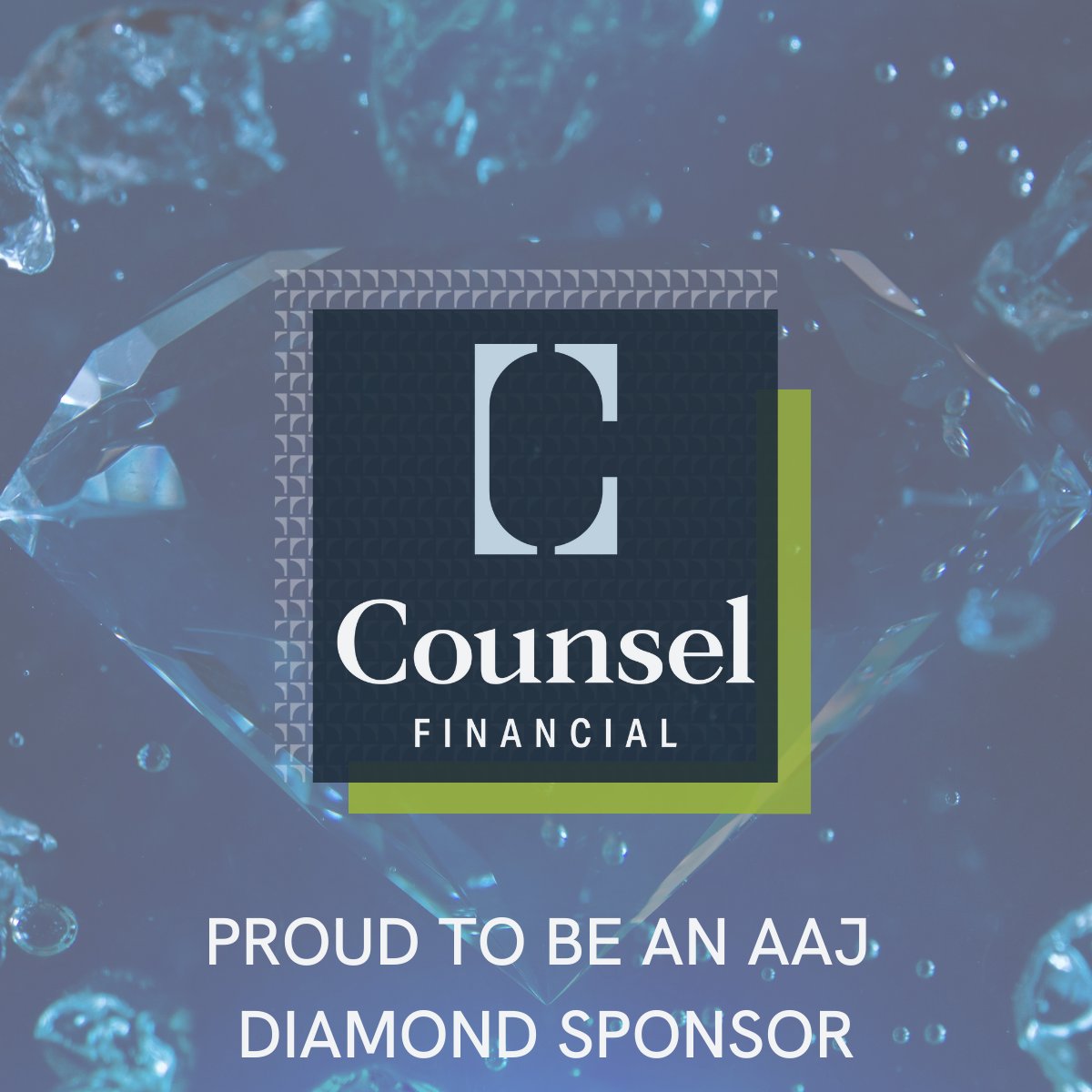 Counsel Financial (@attorneylending) on Twitter photo AAJ kicks off today and Counsel Financial has a bold new look! Be sure to check out our new branding by visiting the Diamond Lounge located in the Luster Gallerie (Upper Lobby Level). Looking forward to a great conference. #AAJ2025 <a href="/JusticeDotOrg/">American Assoc. for Justice</a> AAJ kicks off today and Counsel Financial has a bold new look! Be sure to check out our new branding by visiting the Diamond Lounge located in the Luster Gallerie (Upper Lobby Level). Looking forward to a great conference. #AAJ2025 <a href="/JusticeDotOrg/">American Assoc. for Justice</a>