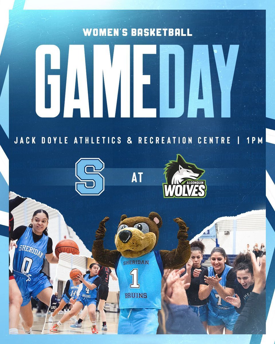 Tune-in to OCAA Live to watch your Women's Basketball team kick off playoffs against the
Algonquin Wolves! 🐻💙🏀

W🏀 vs Algonquin
📝OCAA Qualifying Game 
⏰1pm
📍Jack Doyle Athletics &amp; Recreation Centre
🎥 Link to watch live stream ocaa.live