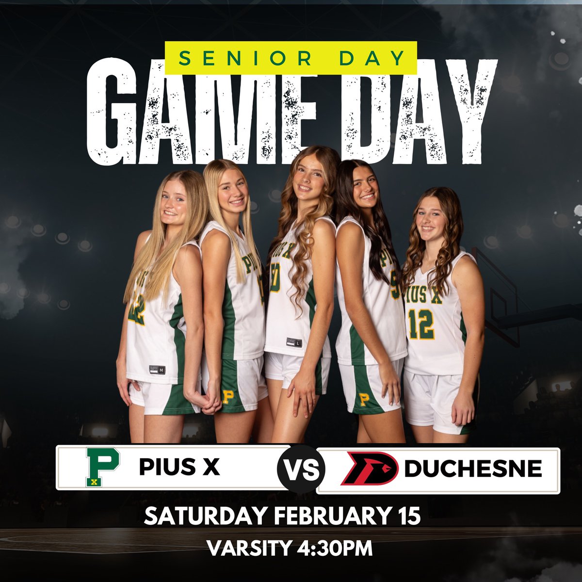 Will be live streamed at piusx.net/youtube 

Go Bolts!