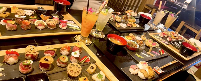 肉の寿司だよ 