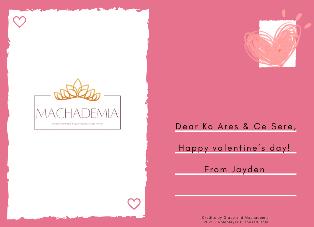 🎁 Inside the box ❣️

Package of Familia Ver.
Special customized for Ares, Sereia, and Jayden

With special card.