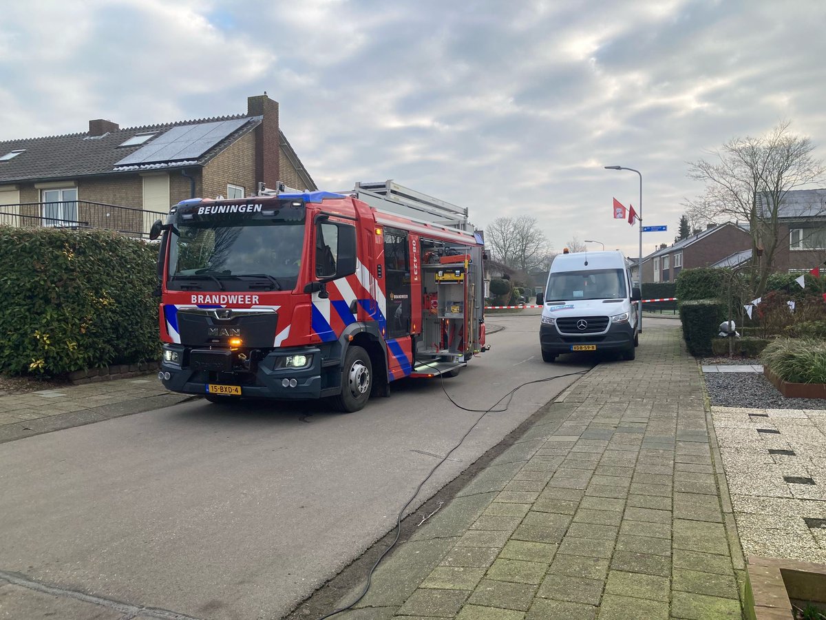Gaslucht en lekkage waargenomen in Winssen