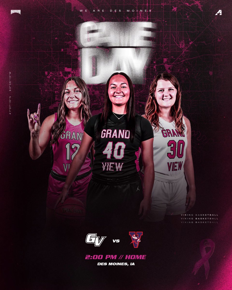 W🏀 | 𝑺𝑬𝑵𝑰𝑶𝑹 𝑫𝑨𝒀 | <a href="/gv_wbb/">GVU WBB</a>

🆚 Missouri Valley College
📍 Des Moines, IA
⏰ 2:00 PM
📈 ow.ly/L4qu50UZNZr
📹 ow.ly/sYcu50UZNZq
🎟️ ow.ly/wV6650UZNZs

#WEAREDSM