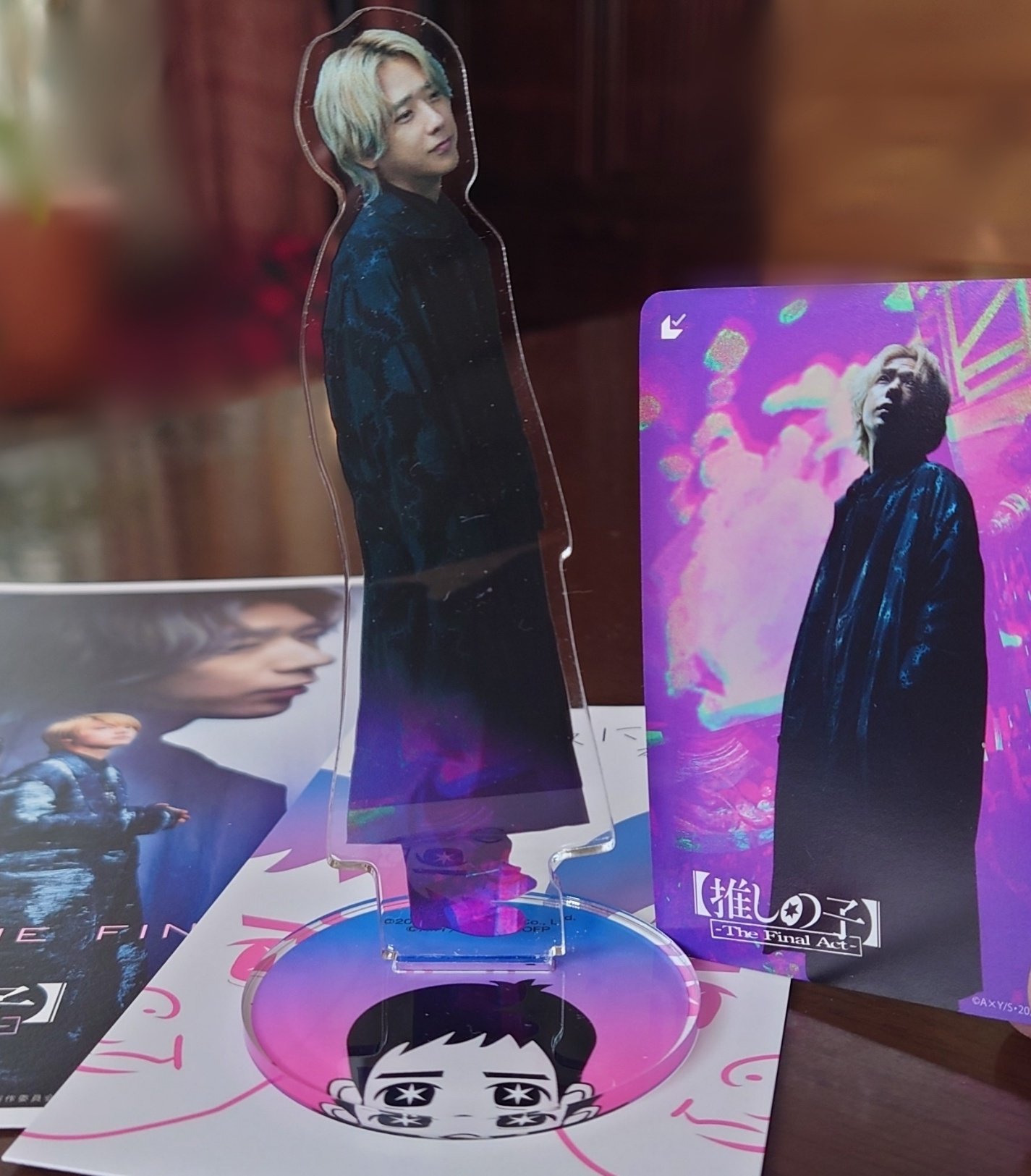 推しの子 カミキヒカル アクスタ 二宮和也 クリアカード ステッカー