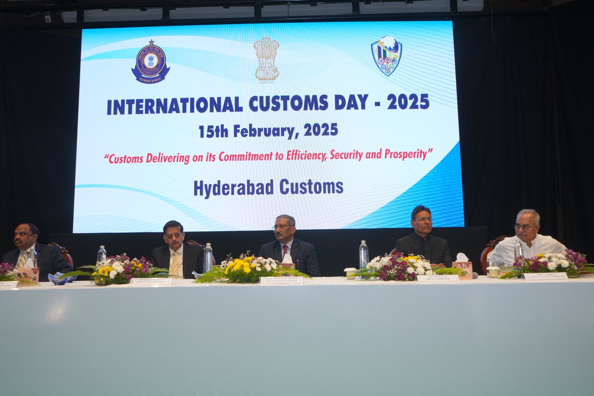 Hyderabad Customs tweet media