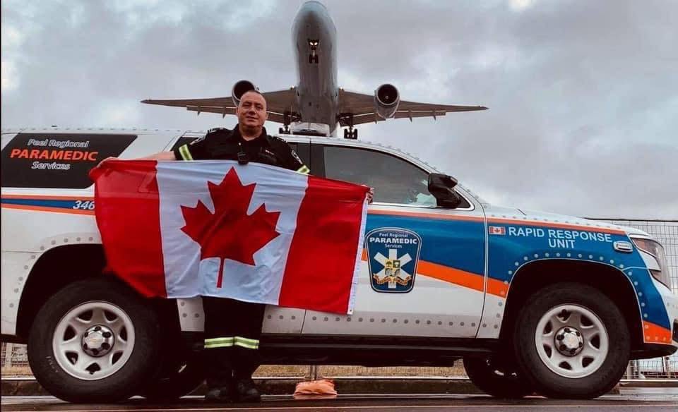 #FlagDay Let’s see your Canadian Flags!  <a href="/Peel_Paramedics/">Peel Regional Paramedic Services</a>