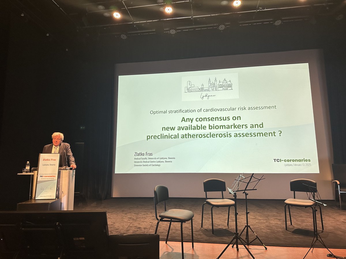 On Thursday I was in Ljubljana at the Transcutaneous Contemporary Interventions-Coronaries (#TCICoronaries) Meeting, where within interventional cardiologists I presented the newest data on the #upfront lipid lowering combination #therapy in #ACS patients. 

Our data from the