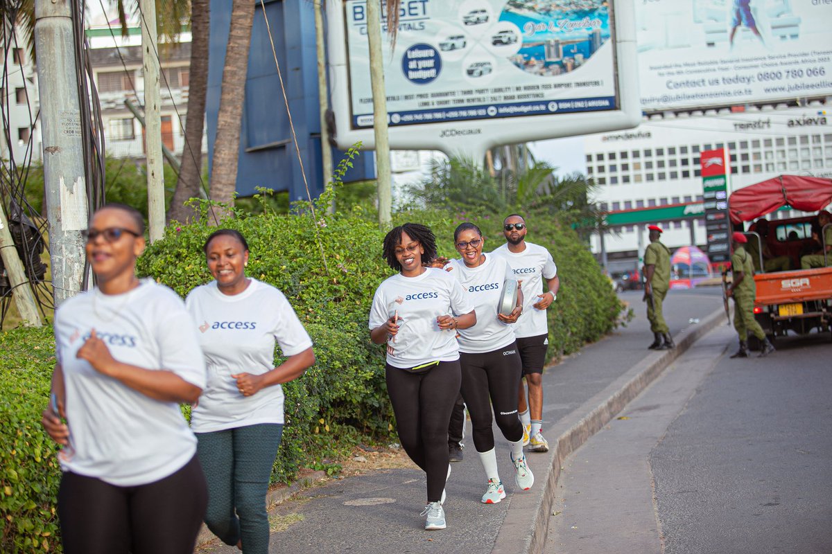 accessbanktz's tweet photo. From the streets of Dar to the heart of Lagos, we run as ONE! 

Access Bank Tanzania is proud to be part of the Access Bank Lagos City Marathon, pushing limits and chasing greatness. Every step we take is a step toward something bigger—endurance, community, and purpose. https://t.co/nehYikJ4td