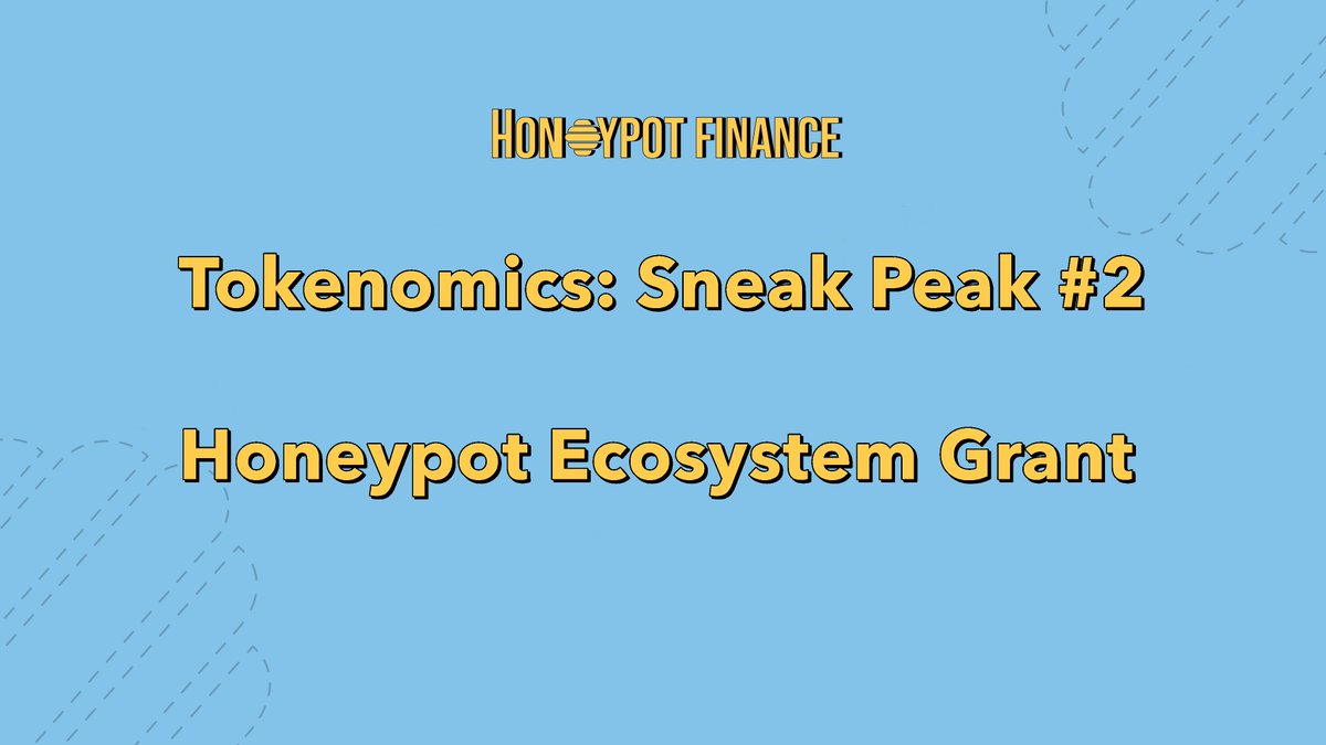 🍯 Tokenomics Sneak Peak #2 - Ecosystem Grant Program 🎓

Unveiling our Ecosystem Grant (15.94%) which goes beyond the protocol to invest in &amp; support projects that expand our meme launchpad Pot2Pump (AI Layer, TEE, Investment Dao).

We’re incubating 6–10 groundbreaking ventures,