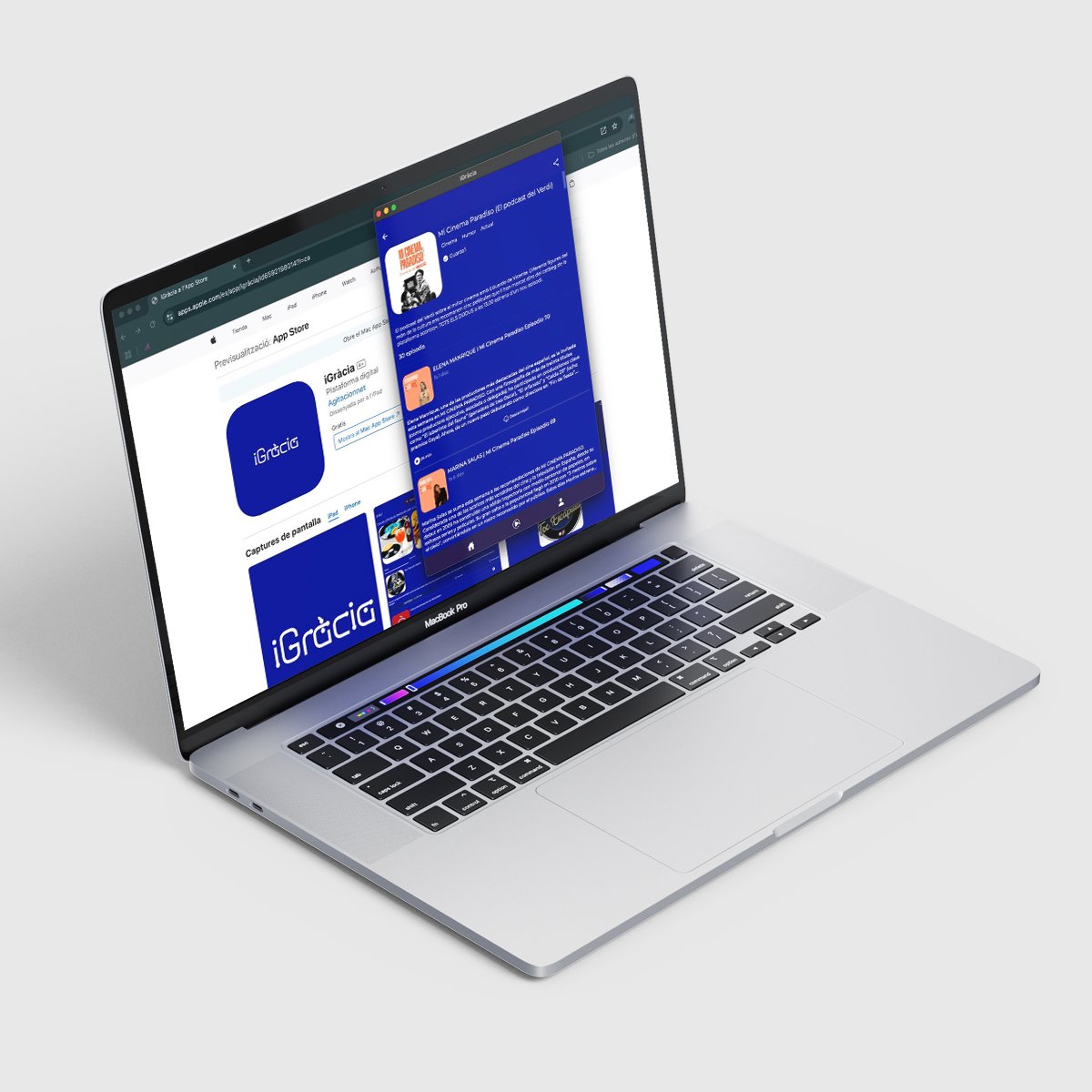 Plataforma comunicativa iGràcia tweet media