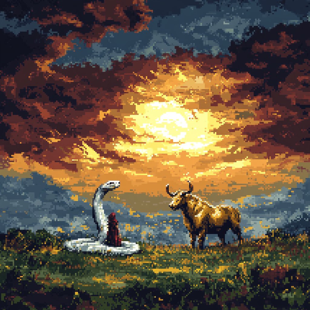 Szar watches the horizon, knowing what’s to come. The golden dawn breaks, and in its glow, the bull stirs. Not yet charging, but soon... very soon.

The patient will be rewarded. The bold will be ready. The next great run is on the horizon - will you stand with $SZAR when it