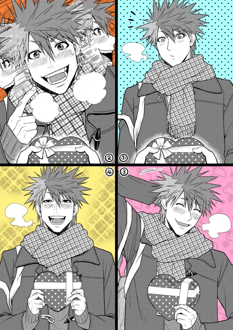 バレンタインに犬のようにクソはしゃぎ喜ぶ一般男子高校生VTuberの図です!!!!!!!!!!❤️💝💙💝❤️💝💙💝❤️💝💙💝❤️💝💙💝❤️💝💙 
