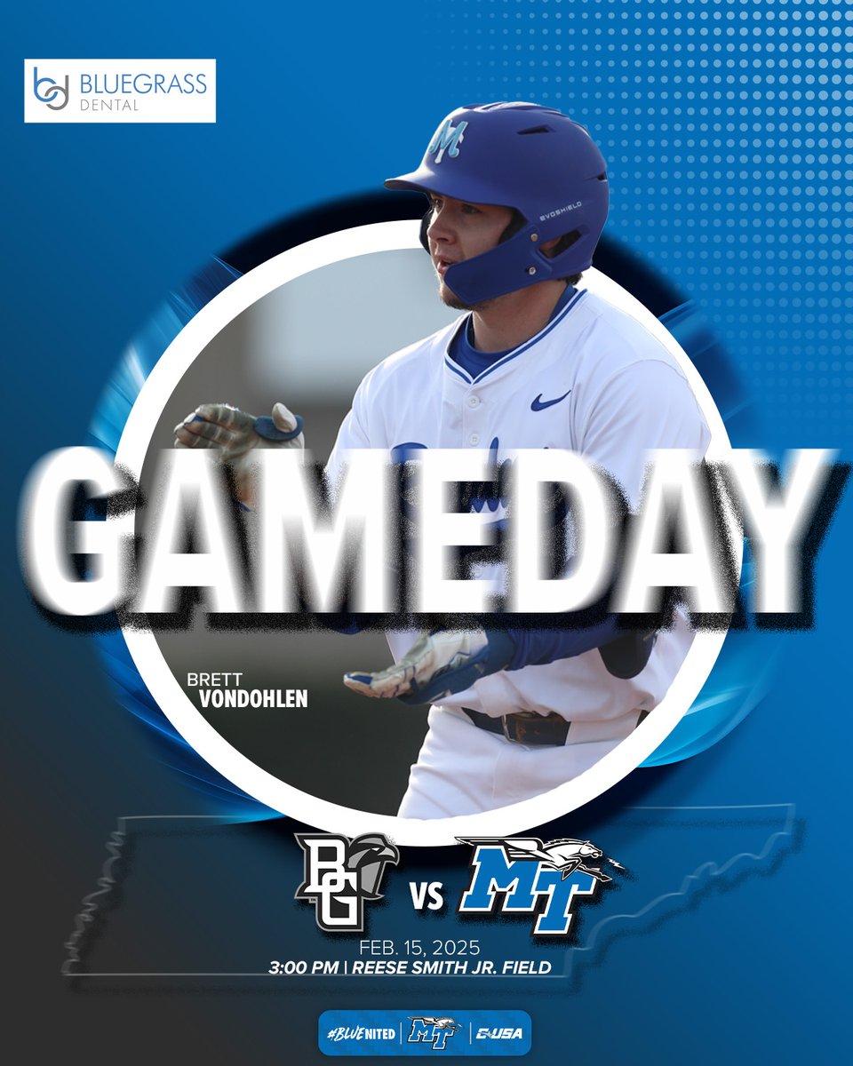 The series finale is scheduled for 3 p.m. today!

🎟goblueraiders.co/Tickets
📊goblueraiders.co/Stats
📻goblueraiders.co/Radio

#BLUEnited | #BlueCrew