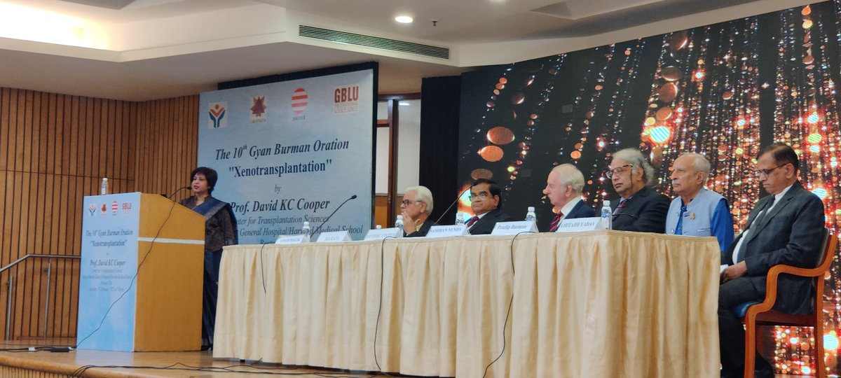 📢 Kicking off the 10th Gyan Burman Oration!

Dr. Ratna Chopra, HOD, Hindu Rao Hospital and the first recipient of the Gyan Burman Fellowship, delivers the Welcome Address, setting the stage for a day of insightful discussions on liver transplantation &amp; medical innovation.
She