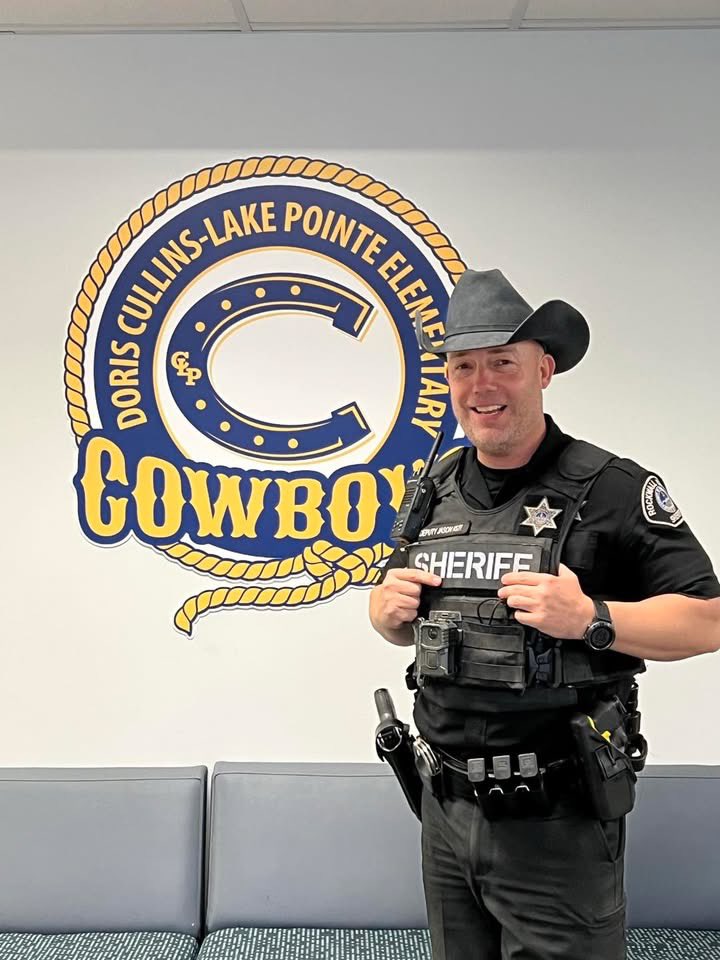 Happy National👮‍♂️ SRO 👮‍♂️Day, Deputy Jason! We are grateful you are our SRO at CLP! Thank you for all you do each day to keep us safe! We can't wait to celebrate you on Tuesday! #loveclp #allin 💙💛💙