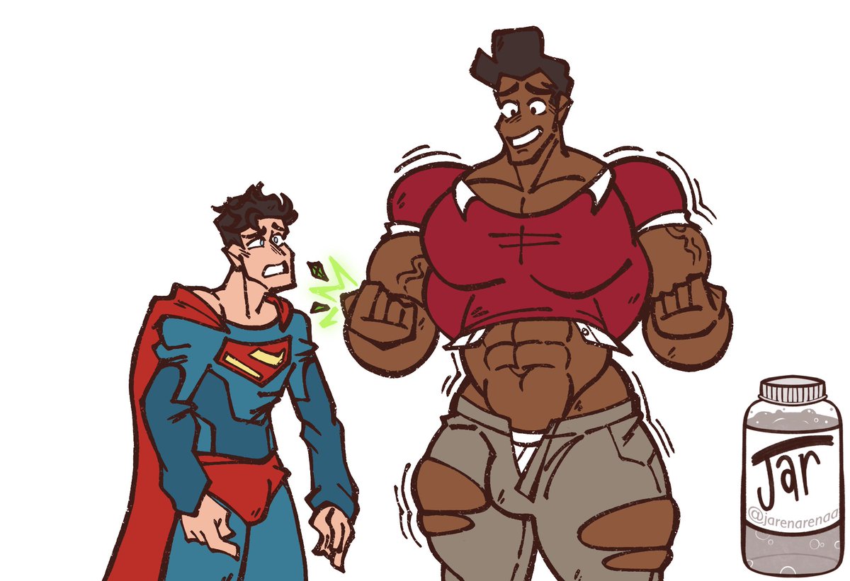 Jimmy discover's Superman's weakness 🦸‍♂️
(1/2)

Comm for: <a href="/devinmmay31/">Melvin Day</a>