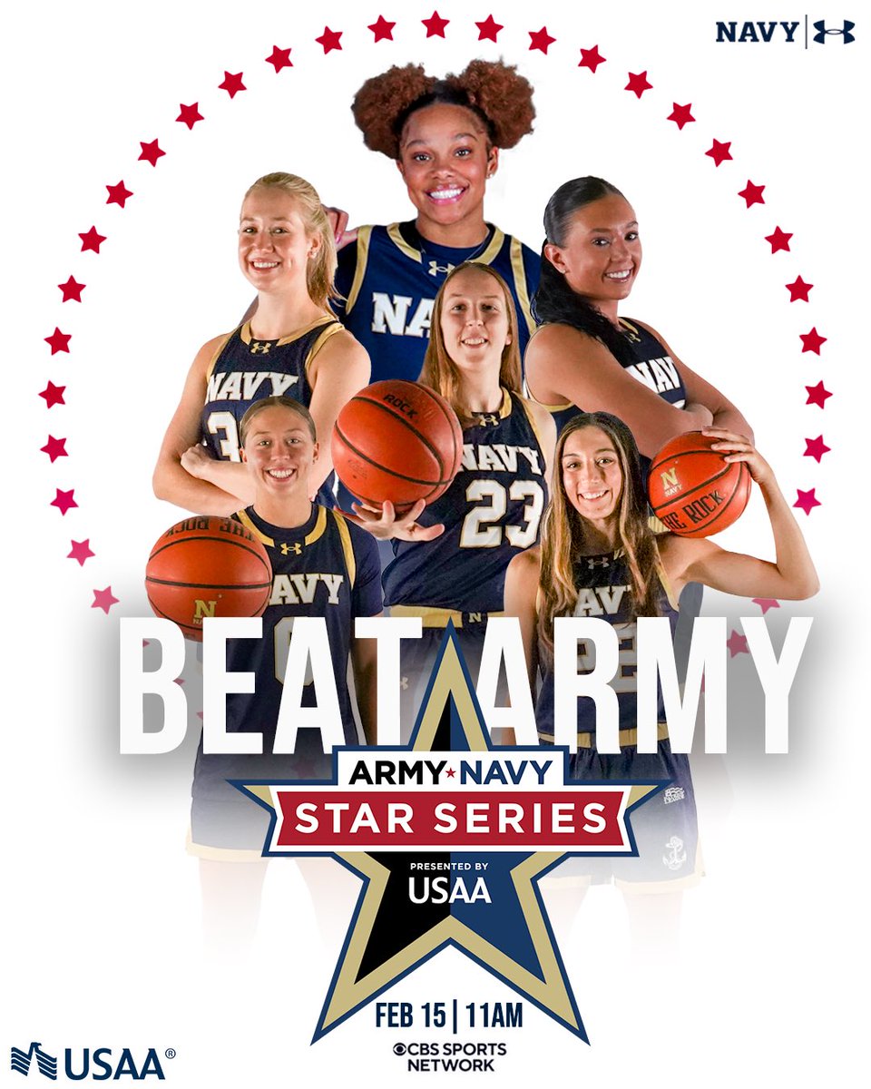 Shooting for the 💫 at 11am on <a href="/CBSSports/">CBS Sports</a> 🏀⚓️ 

#GoNavy | #Impact