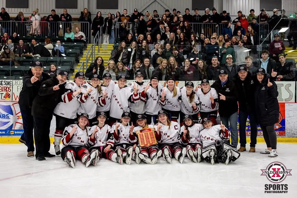 These young women demonstrated grit, tenacity and teamwork on and off the ice. 

Congratulations on your 3 Peat!

The future is bright for this group!!