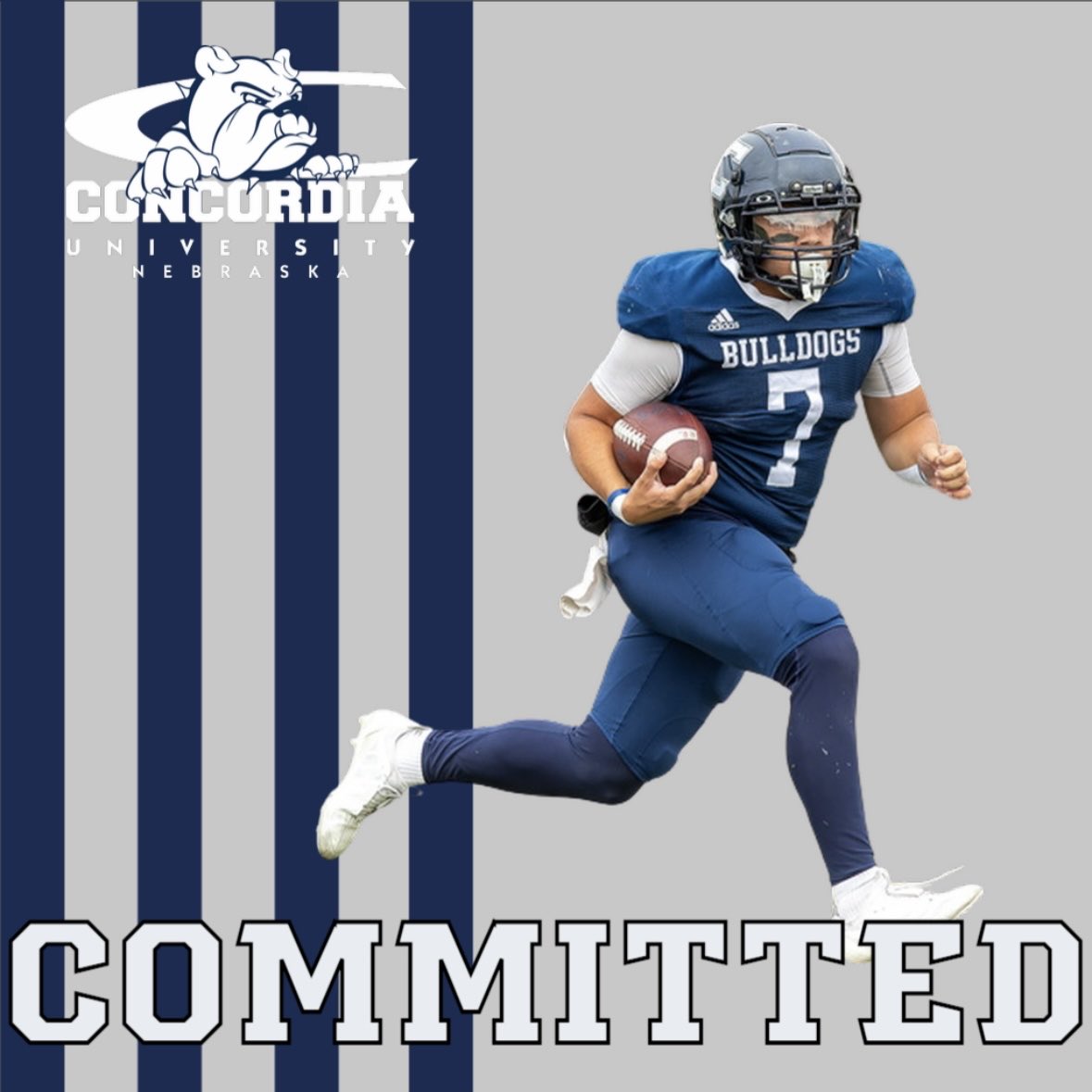 After a great conversation with ⁦<a href="/LauneTrent/">Trent Laune</a>⁩ and ⁦⁦<a href="/PatrickDaberkow/">Patrick Daberkow</a>⁩ I am proud to say I am committed to ⁦<a href="/CUNEFootball/">CUNE Football</a>⁩ thanks a lot to ⁦<a href="/CoachWhiteDB1/">Coach White</a>⁩ ⁦<a href="/FootWorkUnit/">Footwork Unit</a>⁩ and ⁦<a href="/LCEagleFootball/">LC Football</a>⁩ .