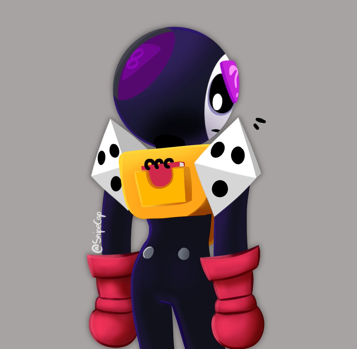 Nerd Ass #BrawlStars #brawlstarsfanart #meeple