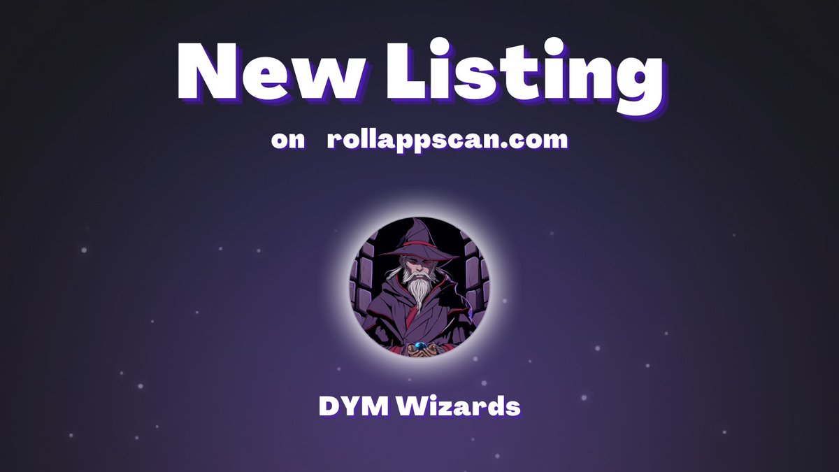 🚨 New RollApp alert !  
🧙‍♀️ Check out the magic happening on RollApp Scan  (link in 1st comment)
