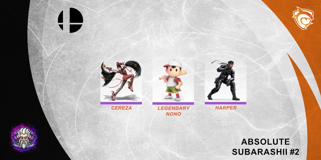 FireGoldSharks (@firegoldsharks) on Twitter photo 🔥⚔️ SSBU ⚔️🔥
Trois de nos joueurs participent à la deuxième édition du #AbsoluteSubarashii demain ! 🦈🔥🧙♂️🔮
Prêts à en découdre, ils donneront tout pour représenter nos couleurs.
On leur envoie toute notre force ! 💪
<a href="/FGSCereza/">FGS | Cereza</a>
<a href="/Nolanpff/">LegendaryNono</a>
<a href="/EfHarper077/">FGS | Harper</a>
#FGS #CDFW #GOSHARKS 🔥⚔️ SSBU ⚔️🔥
Trois de nos joueurs participent à la deuxième édition du #AbsoluteSubarashii demain ! 🦈🔥🧙♂️🔮
Prêts à en découdre, ils donneront tout pour représenter nos couleurs.
On leur envoie toute notre force ! 💪
<a href="/FGSCereza/">FGS | Cereza</a>
<a href="/Nolanpff/">LegendaryNono</a>
<a href="/EfHarper077/">FGS | Harper</a>
#FGS #CDFW #GOSHARKS