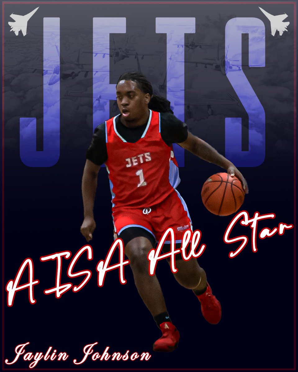 Congrats to Tavarus and Jaylin on being selected to participate in the 2025 AISA All Star Basketball Game. Tip-off today at the Crampton Bowl Multiplex Sports Center in Montgomery, AL at 6:00pm. Go Jets!! ✈️✈️