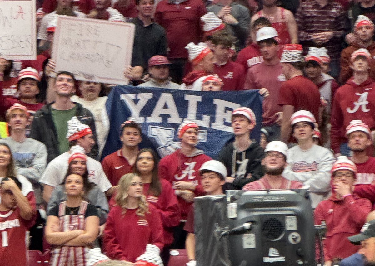 Yale flag in Coleman