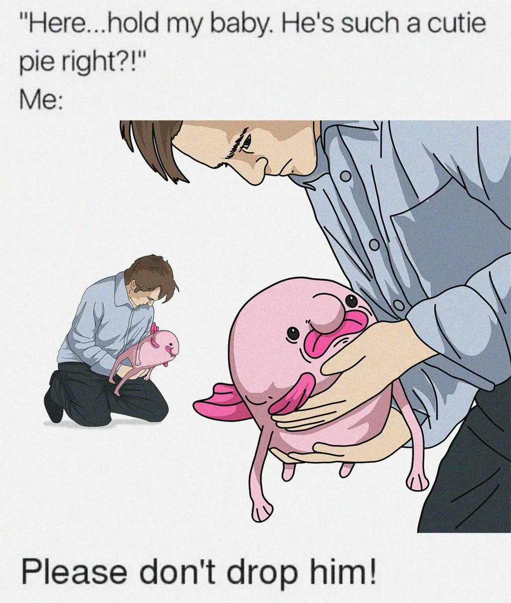 BlubBlobCoin's tweet image. Please be careful.
He&apos;s fragile.