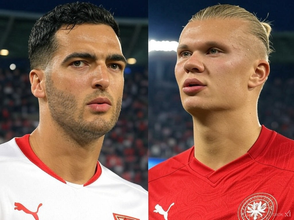 The best CF in world football and Erling Haaland.