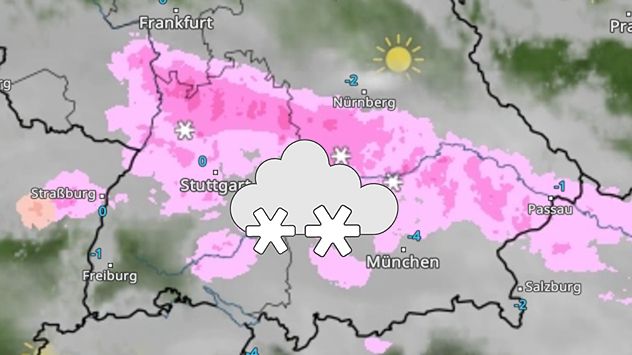 WetterOnline's tweet photo. Von Nord-Baden-Württemberg über Unterfranken bis Niederbayern schneit's am Sonntag wieder ❄️🌨️
https://t.co/rDDHRPMB9l
#Wetter #Flocken #Schnee #Bayern #Baden-Württemberg https://t.co/5sEnnqP5sK