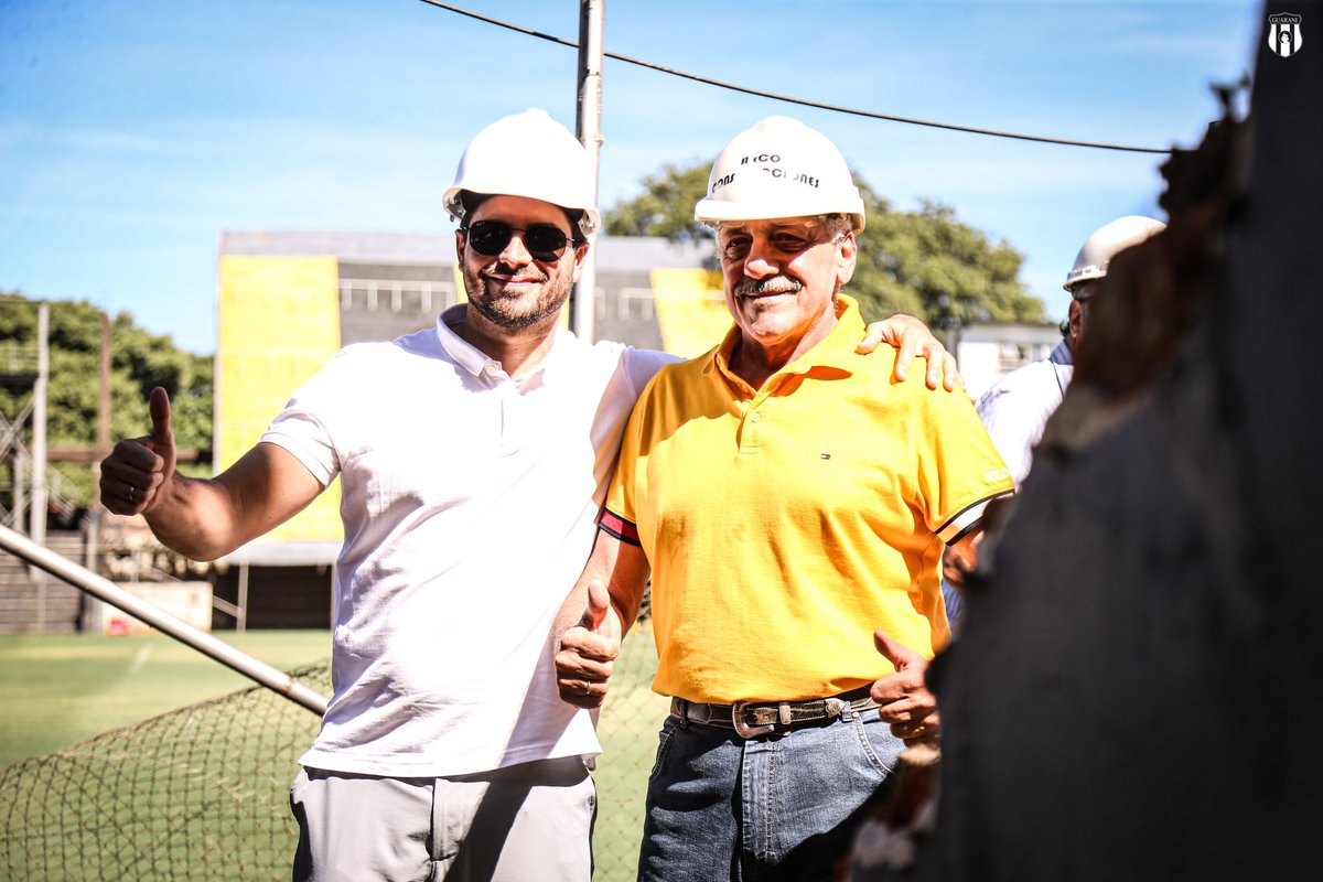 ClubGuarani's tweet photo. ✅ 𝐔𝐧 𝐧𝐮𝐞𝐯𝐨 𝐜𝐨𝐦𝐢𝐞𝐧𝐳𝐨

Inició la demolición del Estadio Ueno Rogelio Silvino Livieres. 

#VamosLegendario🟡⚫️ https://t.co/0ofmb2eAZa