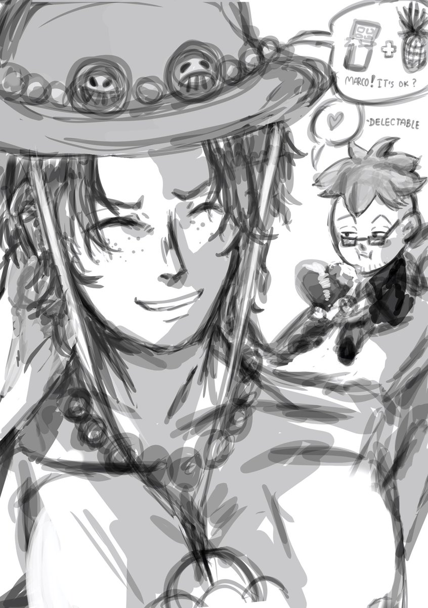 damedame_PLM's tweet image. 🍫✨🍍🔥
Your boyfriend does whatever is delectable.

#マルエー #마르에이 #marace #marcoace #มัลโก้เอส