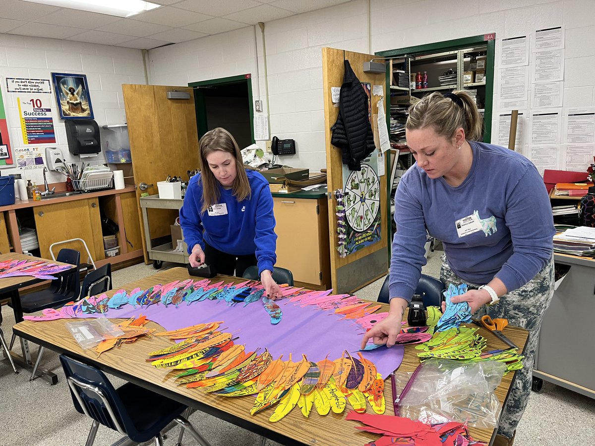 PamThompsonArt's tweet photo. ROFO Kindness Project of 2025 is complete! #VAKindnessWeek @RosemontForest https://t.co/4e0ctuTFBD
