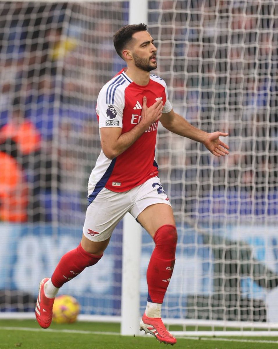 KristinaDoc1's tweet photo. The legend... the myth... the emergency hero! Mikel Merino steps up as Arsenal's makeshift striker and delivers a late brace to secure a crucial 2-0 win over Leicester. What a way to announce yourself!
#AFC #COYG #MerinoMagic https://t.co/EMx5dpaR37