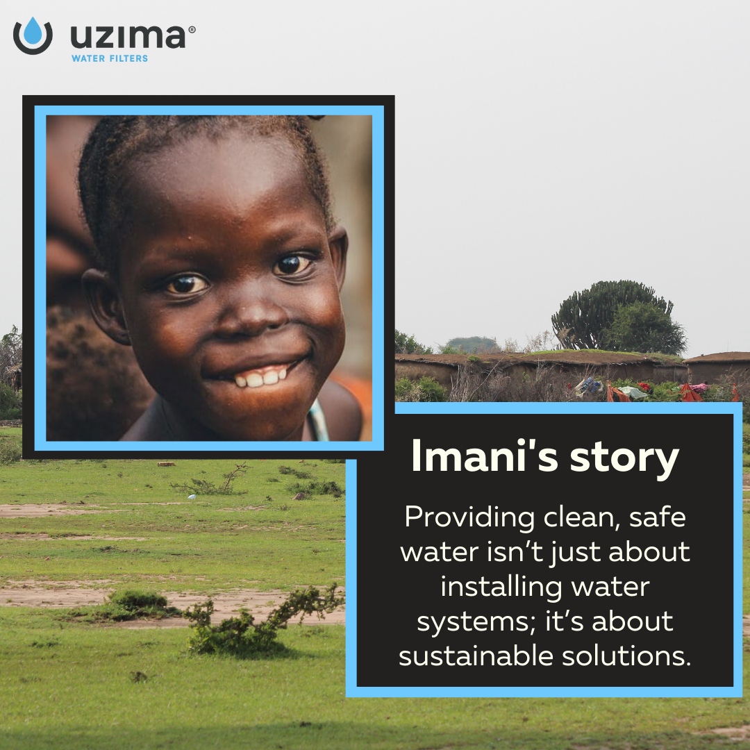Imani's story highlights a crucial need: household water filtration. Uzima Filters protect families from waterborne illness, even with readily available water sources. 

Learn more and support our mission: uzimafilters.org/water-access-i… 

#uzimameanslife #waterfilter #drinkingwater #...