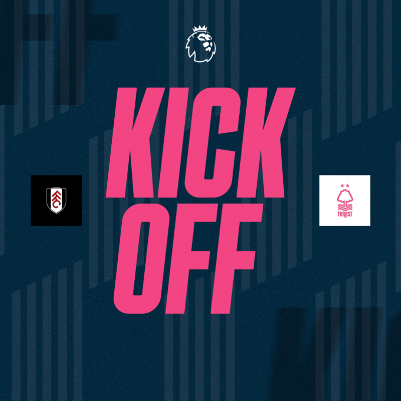 NFFC's tweet photo. We're underway at Craven Cottage. 👊