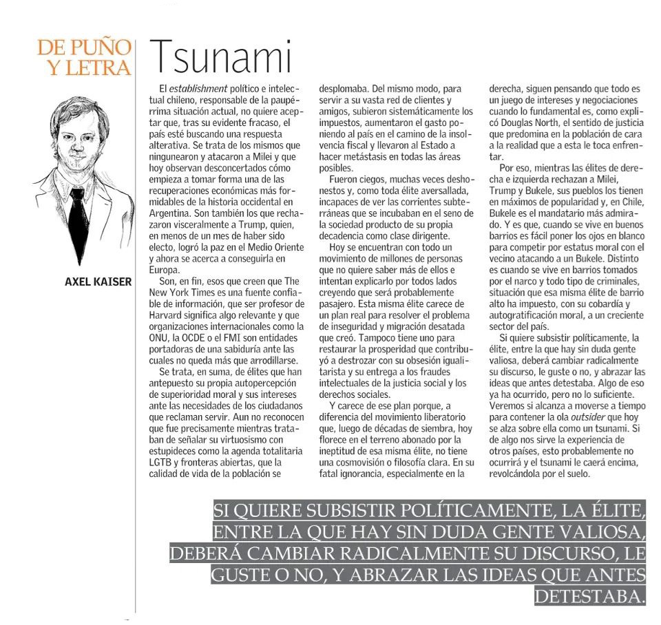 AKusanovicG's tweet photo. La desconexión de la clase política con la realidad, un hecho que vengo planteando hace años.
Además de la #ClasePolitica y su vinculación con #PoderesEcononicos https://t.co/1o5LDCWX6H