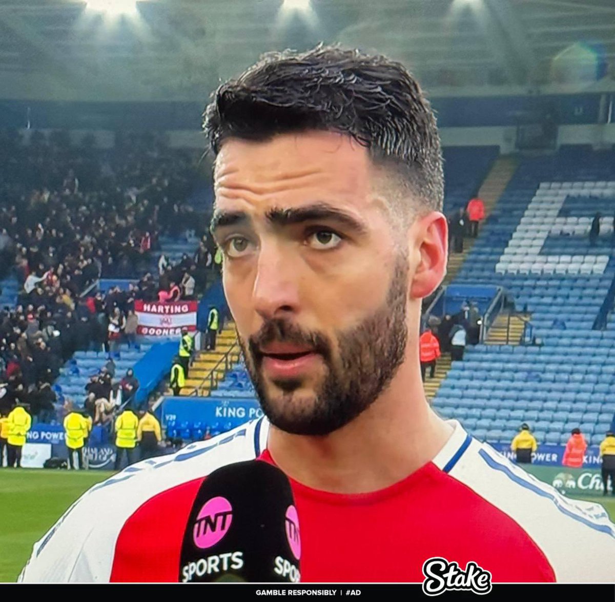 🗣️ Mikel Merino: It’s a good day to score because I forgot to get my wife a Valentine’s Day gift, so this goes to her, I think she will appreciate this more than roses or chocolates 😂