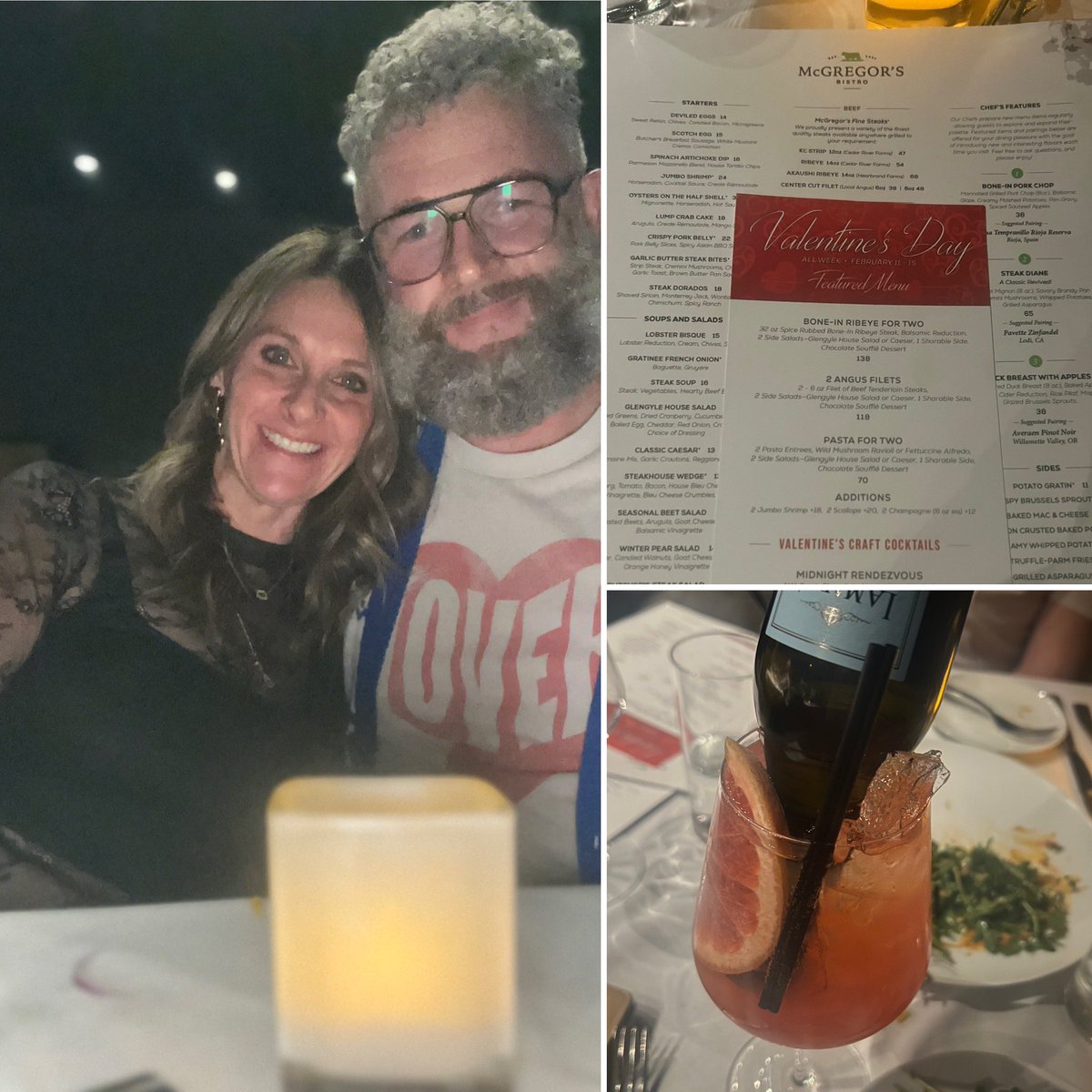 Such a great Valentine dinner <a href="/Notre_Josh/">Josh</a>! You all need to check out  McGregors Bistro in Overland Park, it's amazing!