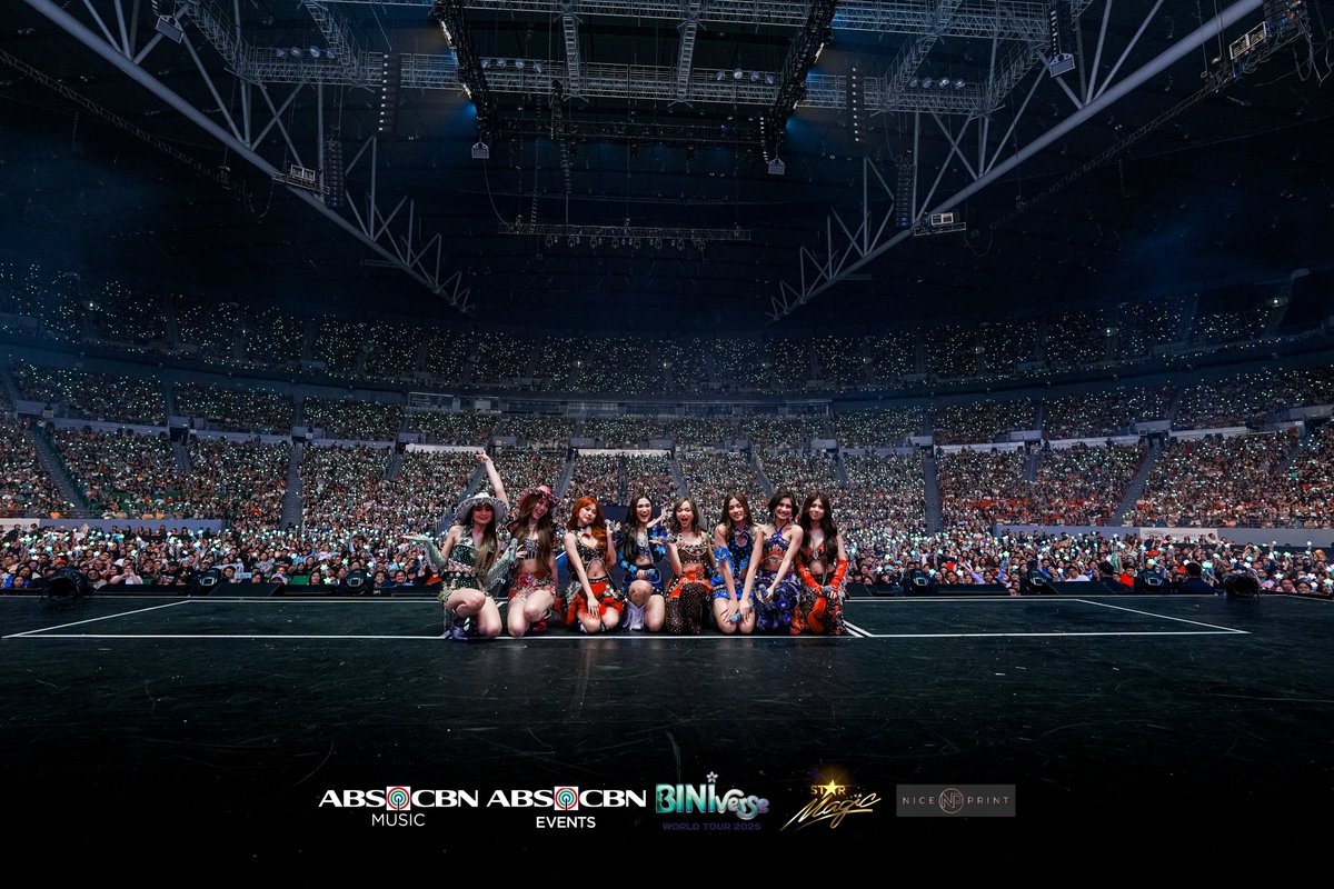 BINI_ph's tweet image. Philippine Arena, in just a blink of an eye, you made history with us!👀✨

#BINIVerseWorldTour2025: Philippines was more than just a show... it was a milestone we’ll never forget. Thank you to everyone, especially our BL♾️M, for your love and support!🥹🙌🏻

BINI is now ready to…