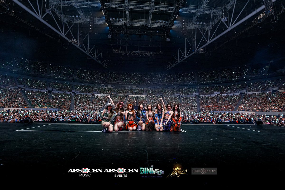 BINI_ph's tweet image. Philippine Arena, in just a blink of an eye, you made history with us!👀✨

#BINIVerseWorldTour2025: Philippines was more than just a show... it was a milestone we’ll never forget. Thank you to everyone, especially our BL♾️M, for your love and support!🥹🙌🏻

BINI is now ready to…