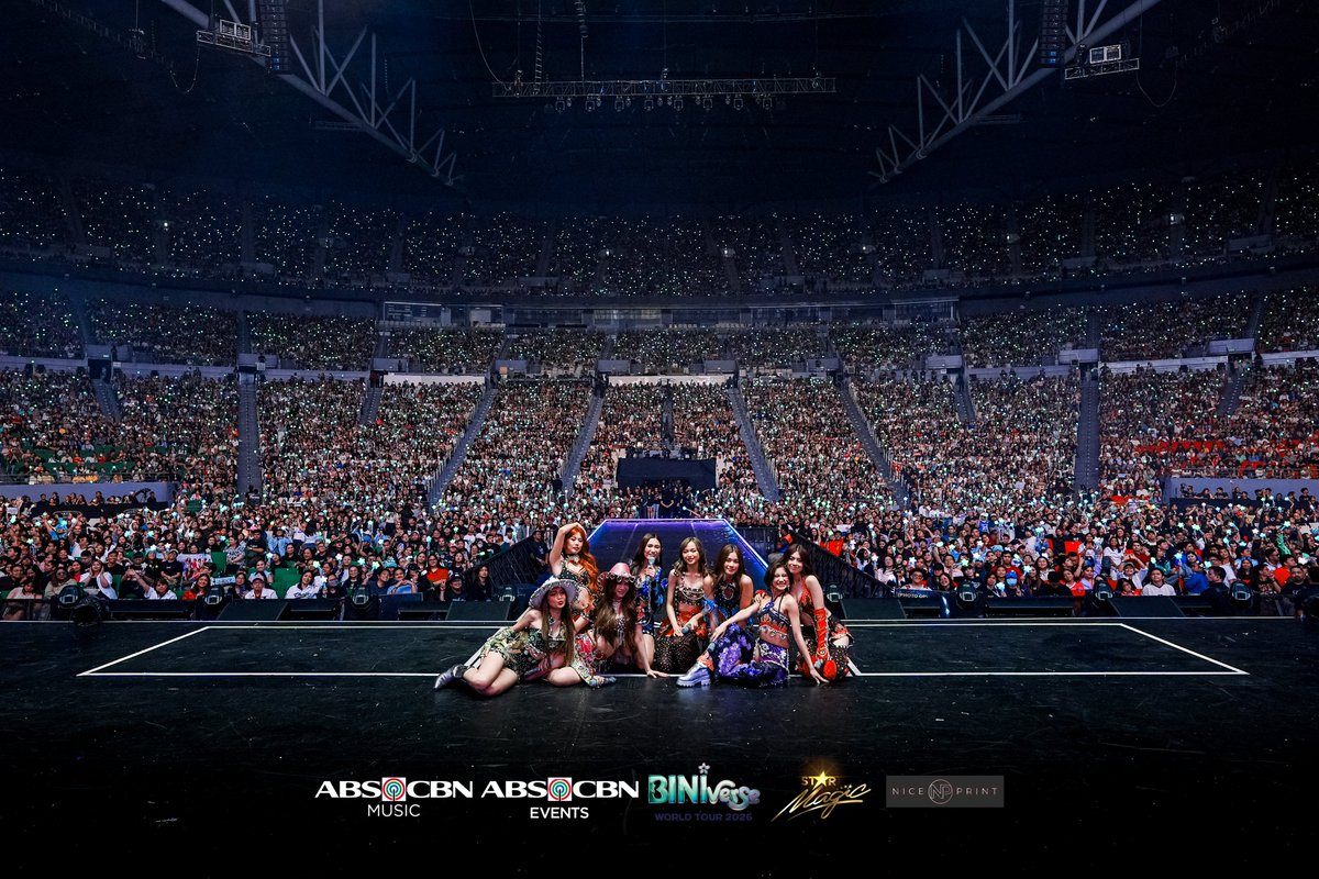 BINI_ph's tweet image. Philippine Arena, in just a blink of an eye, you made history with us!👀✨

#BINIVerseWorldTour2025: Philippines was more than just a show... it was a milestone we’ll never forget. Thank you to everyone, especially our BL♾️M, for your love and support!🥹🙌🏻

BINI is now ready to…