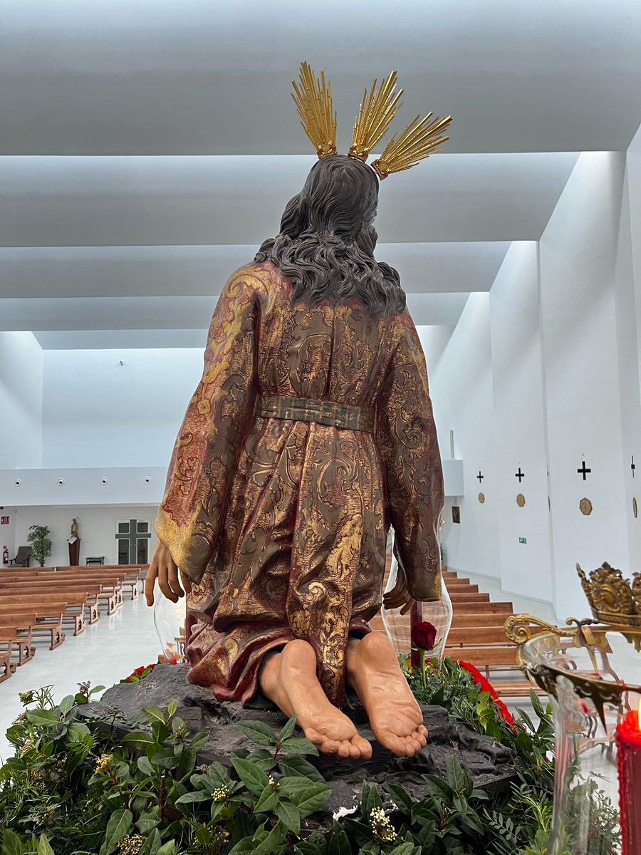 HuertoGranada's tweet photo. #MisiónHuerto25 • De esta manera se presenta el Señor de la Oración en el Huerto para el Vía Crucis por el entorno de la feligresía de la Parroquia del Espíritu Santo.

#Huertogranada https://t.co/RD8r0SdKAp