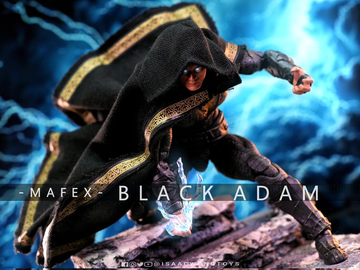 Mafex] Black Adam / ブラックアダム Full Review on my Facebook Page