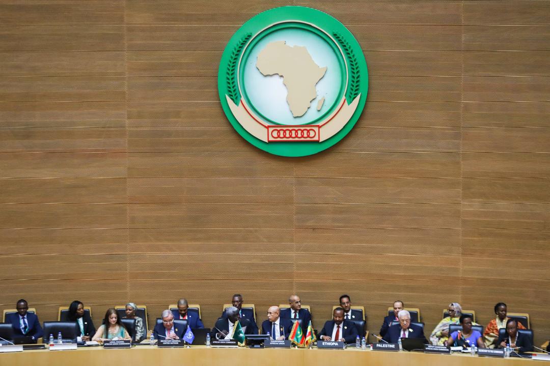 The <a href="/FAODG/">FAO Director-General QU Dongyu</a>, Qu Dongyu  &amp; his delegation, including <a href="/FAOAfricaADG/">FAOAfricaADG</a>, <a href="/AbebeHGabriel/">Abebe Haile-Gabriel</a>, Chief economist, 
<a href="/MaximoTorero/">Maximo Torero</a> &amp; <a href="/FAOEastAfrica/">FAO Eastern Africa</a> Coordinator, <a href="/ZimudziFarayi/">Farayi Zimudzi</a>, took part in the opening of the #AUSummit2025, which dwells on justice for Africans through reparations. 

<a href="/FAOAfrica/">FAO in Africa</a>