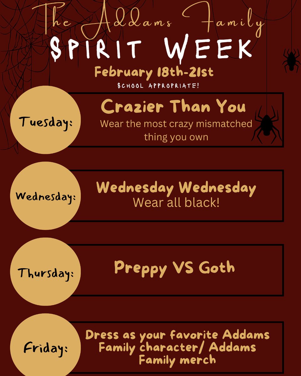 Stefanie Tsompanidis (@stefanietsompa2) on Twitter photo Join us this week for some Addams Family Fun! <a href="/DHSHappenings/">Deltona High School Happenings</a> <a href="/daly_kelley/">Kelley Daly</a> <a href="/DHSTroupe4376/">Deltona HS Midnight Moon Theatre-Troupe 4376</a> Join us this week for some Addams Family Fun! <a href="/DHSHappenings/">Deltona High School Happenings</a> <a href="/daly_kelley/">Kelley Daly</a> <a href="/DHSTroupe4376/">Deltona HS Midnight Moon Theatre-Troupe 4376</a>