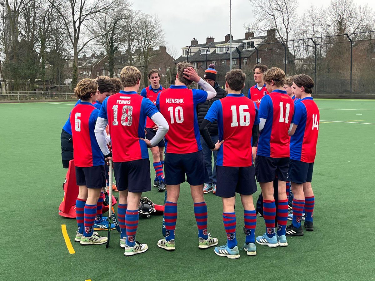 Eerste potje op het veld zit er weer op!